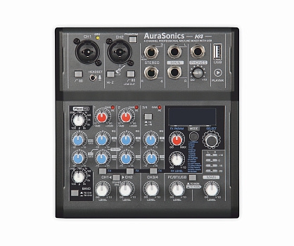 AuraSonics K4 компактный микшерный пульт в Элисте