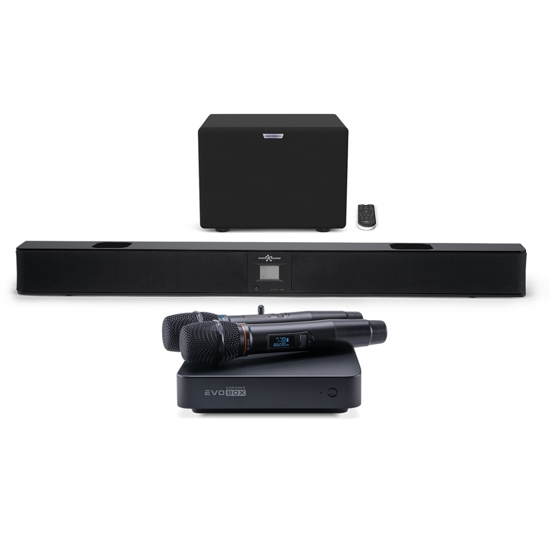 караоке-комплект EVOBOX Plus + EvoSound Bar (саундбар с караоке) в Элисте