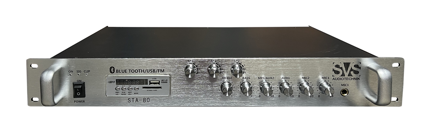 SVS Audiotechnik STA-80 Микшер-усилитель для систем Public Address в Элисте