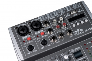 SVS Audiotechnik mixers AM-4 DSP Аналоговый микшерный пульт, 4-канала в Элисте